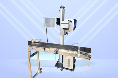 Flying laser marking machine