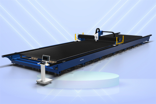 Large format laser cutting machine