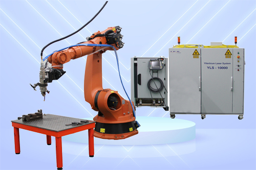Robotic laser welding machine