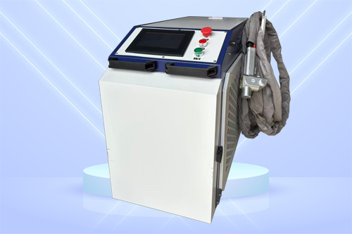 Handheld continuous laser cleaning machine